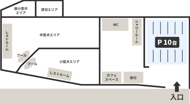 駐車場案内図